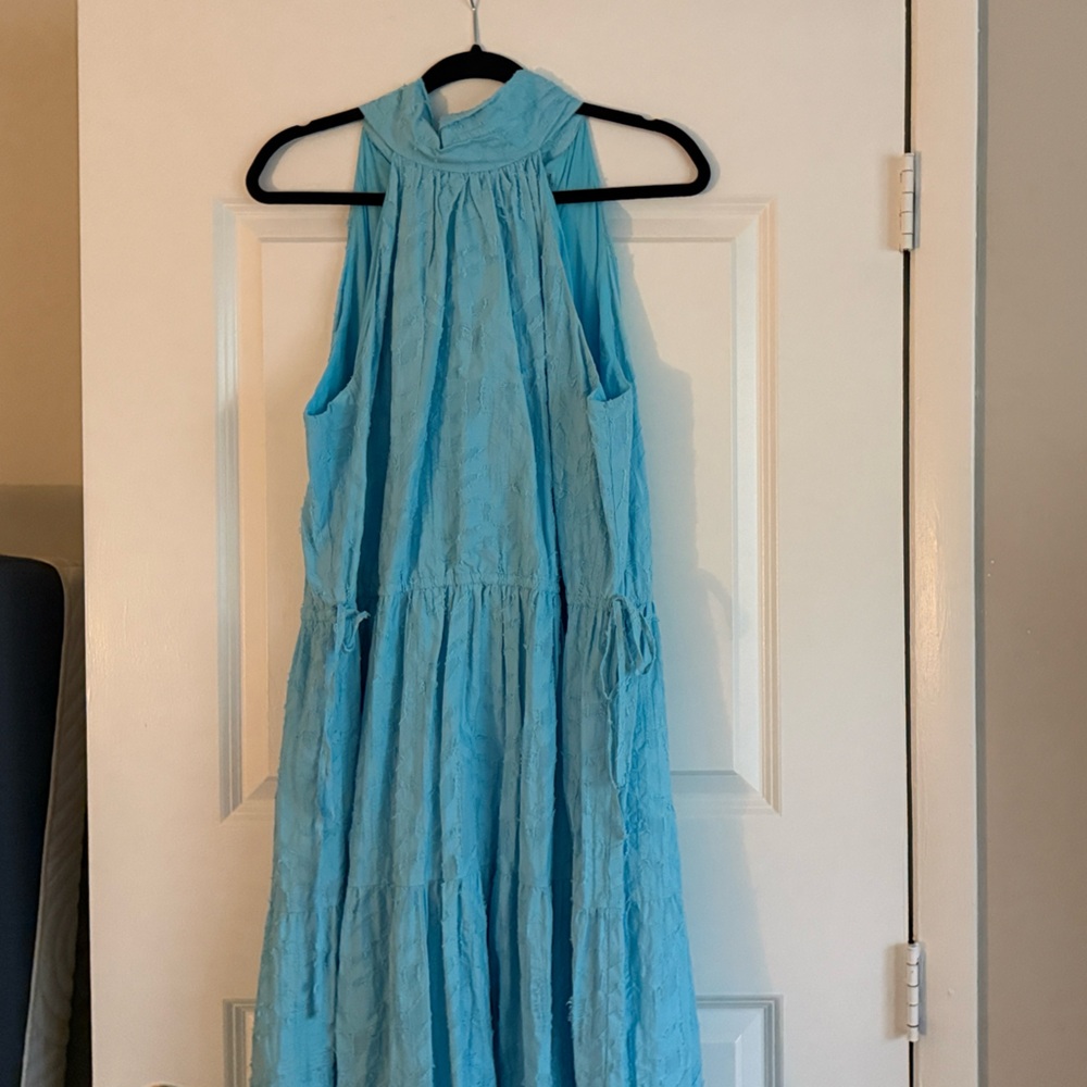 Ramy Brook Light Blue Sleeveless Dress